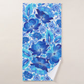 Petrikivka Ukrainian traditional folk art. バスタオル (バスタオル)