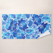 Petrikivka Ukrainian traditional folk art. バスタオル (バスタオル)