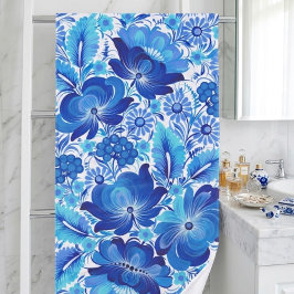 Petrikivka Ukrainian traditional folk art. バスタオル