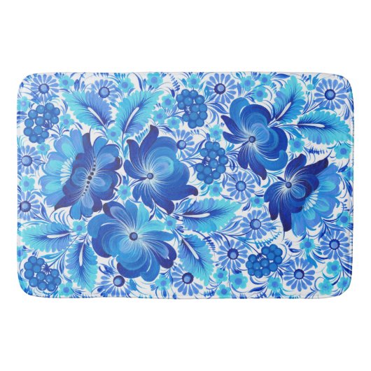 Petrikivka Ukrainian traditional folk art. バスマット (正面)