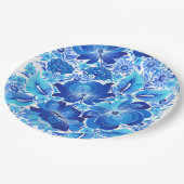 Petrikivka Ukrainian traditional folk art  ペーパープレート (アングル)