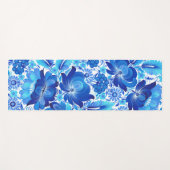 Petrikivka Ukrainian traditional folk art. ヨガマット (正面(横))