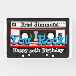 Petro 80のカセットテープまたはMixtape任意の大事な行事   横断幕