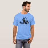 Petroglyph Panel Nine Mile Canyon, Utah T-Shirt Tシャツ (正面フル)
