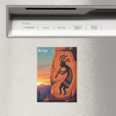 Petroglyph Tuscon Arizona Travel マグネット (インサイチュ (食洗機))