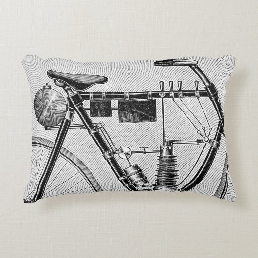 Petroletteオメガのオートバイ1895年 アクセントクッション (正面)