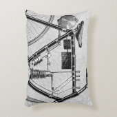 Petroletteオメガのオートバイ1895年 アクセントクッション (正面(垂直))