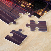 Petronas Towers Kuala Lumpur. Jigsaw Puzzle ジグソーパズル (側面)