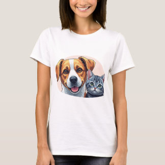pets and dog tシャツ