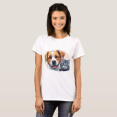 pets and dog tシャツ (正面フル)