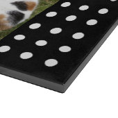 Pets Forever白黒フォトグラス カッティングボード (角)