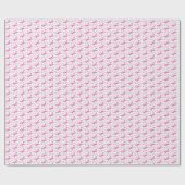Pets on Parade (Pink) ラッピングペーパー (フラット)