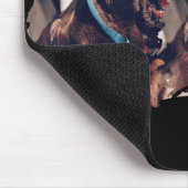 Pets Simple Modern Cool Tygraphy Name And Photo T マウスパッド (コーナー)