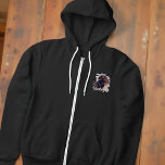 Pet's Simple Modern Cool Typography Name and Photo パーカ<br><div class="desc">This simple and modern design is composed of modern simple playful script typography. Add custom pet photo.</div>