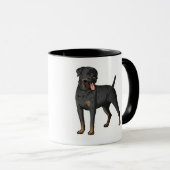 Pet's Simple Modern Cool Typography Photo Mug マグカップ (正面右)