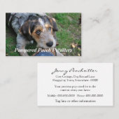 petsitting犬のpathos 名刺 (正面/裏面)