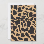 Petting Zoo Party Animals Barnyard Birthday Kids 招待状 (裏面)