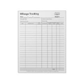 Petty Cash Log | Small Business Ledger ノートパッド (回転)