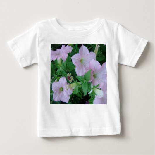 *Petunia*ベビーロンパー ベビーTシャツ (正面)