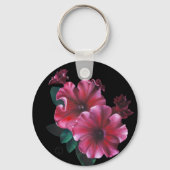 Petunia flower Key Chain キーホルダー (裏面)