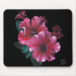 Petunia Flower mouse pad マウスパッド