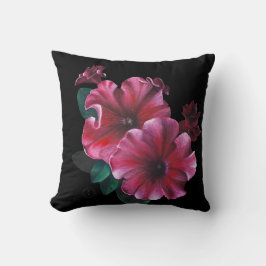 Petunia flower pillow クッション