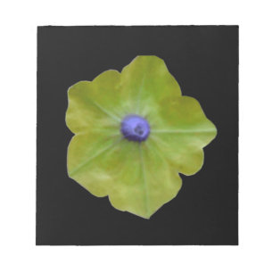 Petunia GreenおよびBlueメモ帳 ノートパッド