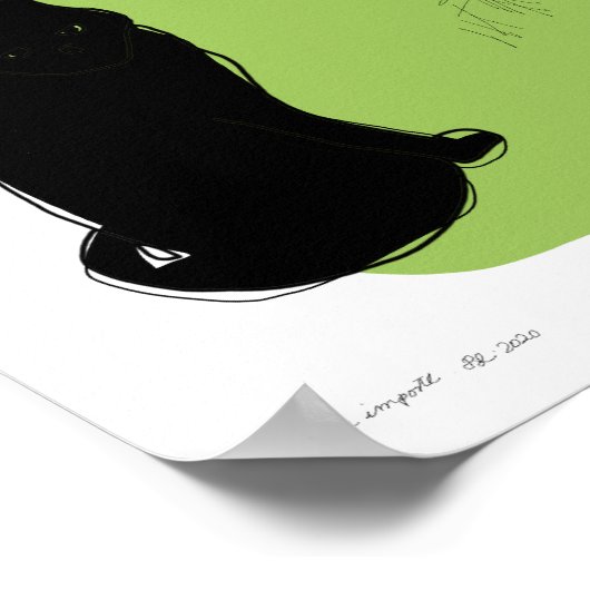 Peu Importe（関係ない） ポスター (角)