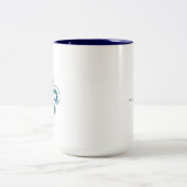 Peuple Français Fleur de Lys médievale fraternité ツートーンマグカップ (中央)