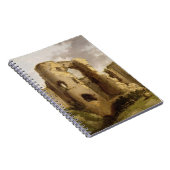 Pevenseyの城、サセックスの西のゲートの眺め、 ノートブック (右側)