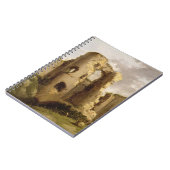 Pevenseyの城、サセックスの西のゲートの眺め、 ノートブック (左側)