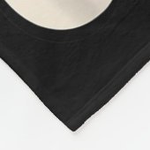 Pew Crew Skeleton With Coffee, Funny Church Tee  フリースブランケット (角)