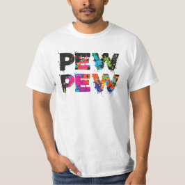 Pew Pew - Funny Paintball Tシャツ