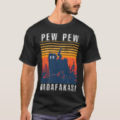 PEW PEW MADAFAKAS パグ Tシャツ (正面)