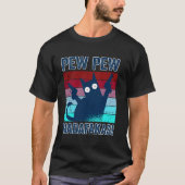 Pew Pew Madafakas Tシャツ Pew Pew ネコ パジャマ 夏 (正面)