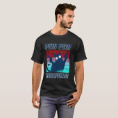 Pew Pew Madafakas Tシャツ Pew Pew ネコ パジャマ 夏 (正面フル)