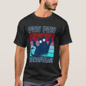 Pew Pew Madafakas Tシャツ Pew Pew 猫 パジャマ 夏 (正面)