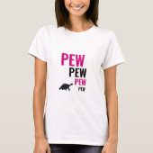 Pew Pew Tortoise | T-shirt Tシャツ (正面)
