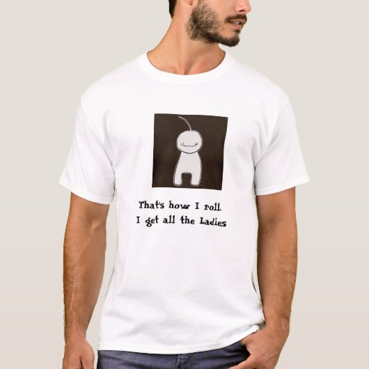 Pewcryのワイシャツ Tシャツ (正面)