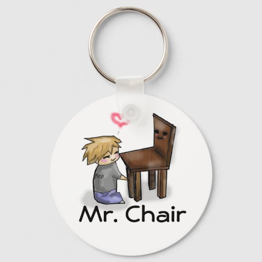 Pewdiepie Mr. Chair Keychain キーホルダー (正面)