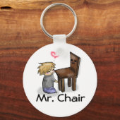 Pewdiepie Mr. Chair Keychain キーホルダー (正面)