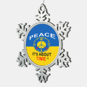 Pewter Snowflake Ornament スノーフレークピューターオーナメント (右)