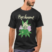 Peyote Cactus Mescaline Psychedelic Goa Entheogeni Tシャツ (正面)