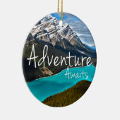 Peyto湖、バンフ国立公園 セラミックオーナメント (右)