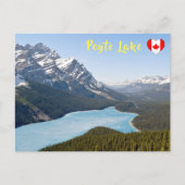 Peyto Lake – カナダ，アルバータ州，バンフ国立公園 ポストカード (正面)