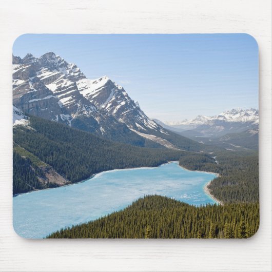 Peyto Lake – カナダ,アルバータ州,バンフ国立公園 マウスパッド (正面)