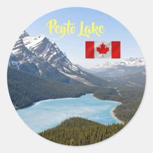 Peyto Lake – カナダ，アルバータ州，バンフ国立公園 ラウンドシール