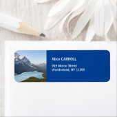 Peyto Lake – カナダ，アルバータ州，バンフ国立公園 ラベル (インサイチュ)