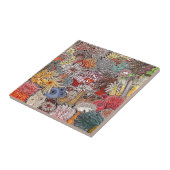 Pez payaso y anémonas タイル (側面)