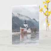 Pfalzgrafenstein城 – ドイツ カード (黄色い花)